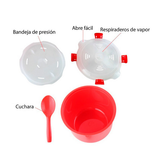 Arrocera Para Microondas